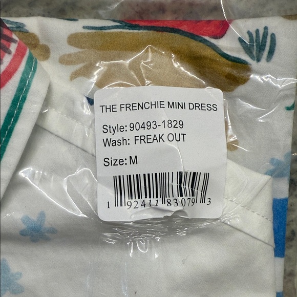 NEW MOTHER The Frenchie Long Sleeve Shirtdress size Medium $350 - Picture 8 of 9